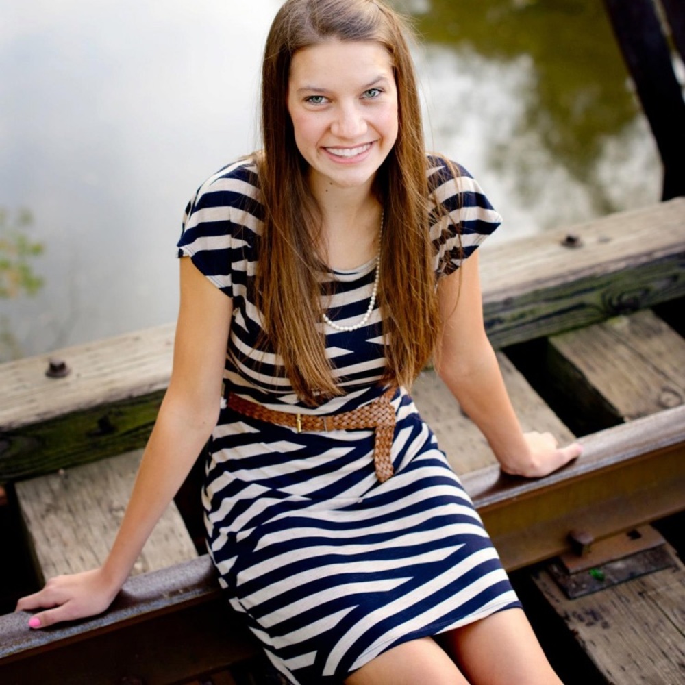 Rue21 Striped Bodycon Dress